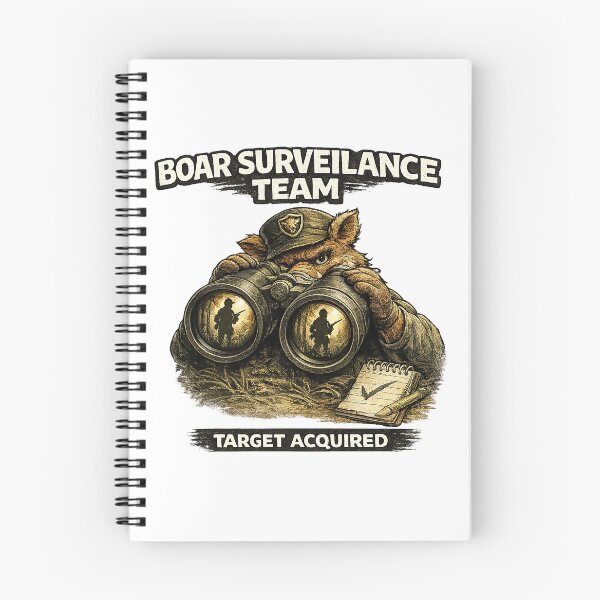 Item preview, Boar Surveillance Team designed and sold by C6S5M.