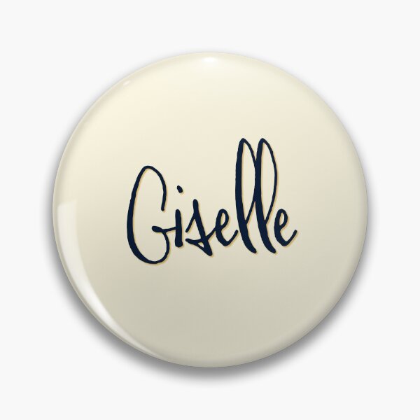 Item preview, GISELLE personalized type design designed and sold by CharlottePlaceArt.