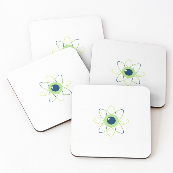 Item preview, Atom Science Line - Modern Graphic Art T-Shirt designed and sold by QuirkThreadsCo.