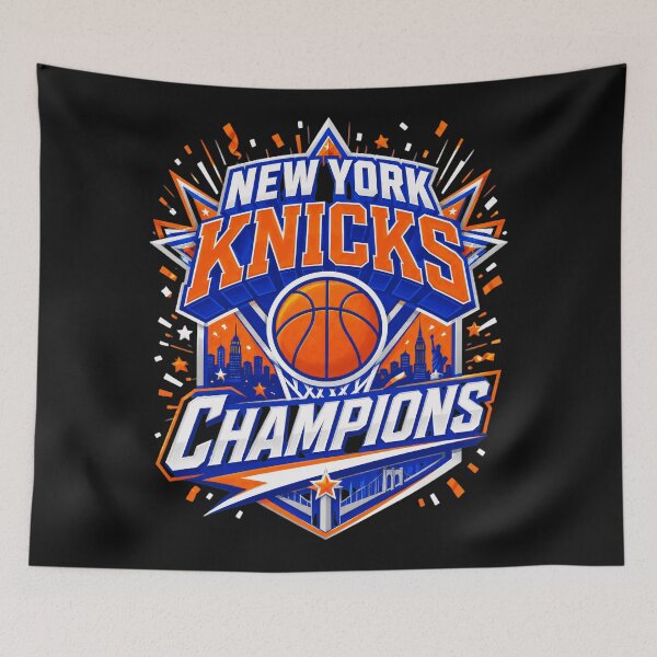 Item preview, New York Knicks Champions Basketball Fan designed and sold by LeoSnarf.