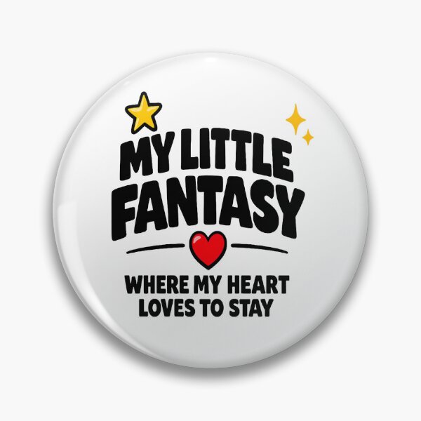 Item preview, My Little Fantasy | Where My Heart Loves To Stay | Romantic Sticker designed and sold by Lovestickerco.