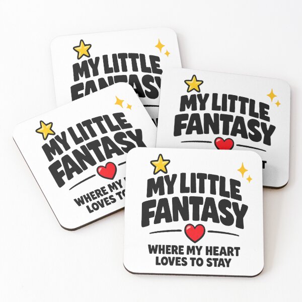 Item preview, My Little Fantasy | Where My Heart Loves To Stay | Romantic Sticker designed and sold by Lovestickerco.