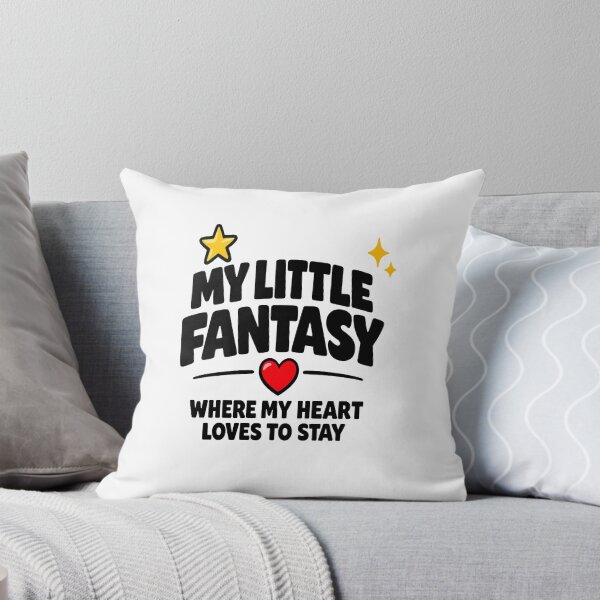 Item preview, My Little Fantasy | Where My Heart Loves To Stay | Romantic Sticker designed and sold by Lovestickerco.