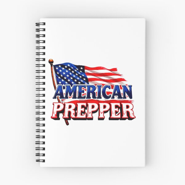 Item preview, American Prepper with USA Flag designed and sold by Eva-Ste-Design.