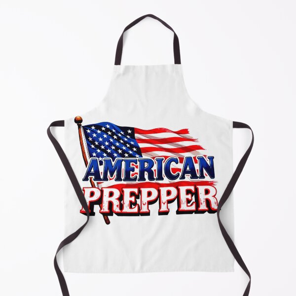 Item preview, American Prepper with USA Flag designed and sold by Eva-Ste-Design.
