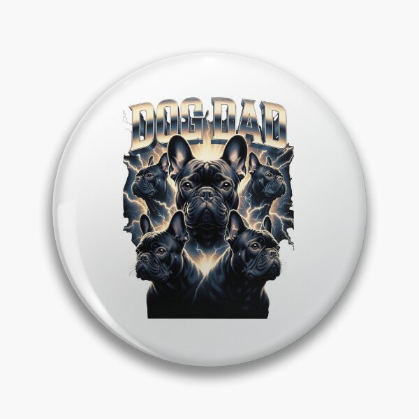 Item preview, DOG DAD French Bulldog Lightning Graphic designed and sold by StranHabesre51.