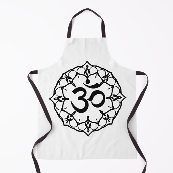Item preview, Ornamental Om Symbol Line Art - Modern Graphic Art designed and sold by QuirkThreadsCo.