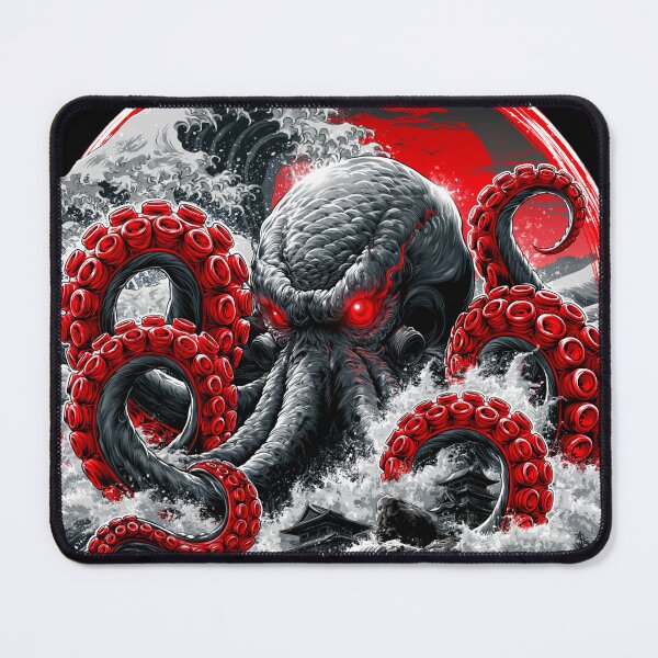 Item preview, Dark Octopus in the wave designed and sold by GoblinForge.