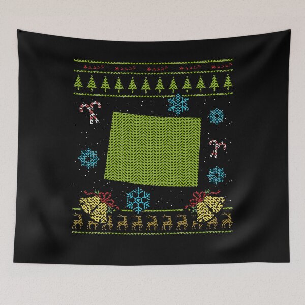 Item preview, Wyoming Christmas Ugly Shirt designed and sold by shoppzee.