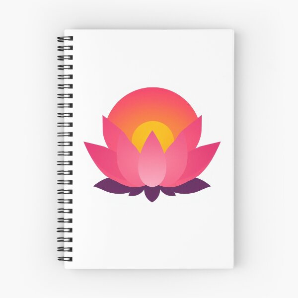 Item preview, Sacred Lotus Flower Geometric - Modern Graphic Art designed and sold by QuirkThreadsCo.