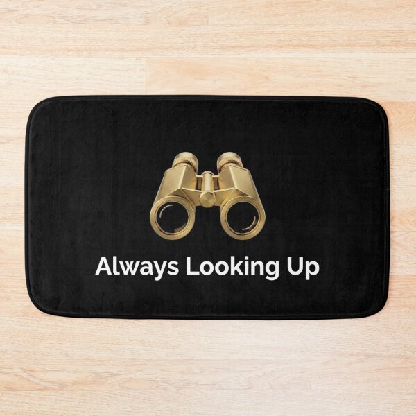 Item preview,  Always Looking Up Gold Binoculars Minimalist Vintry Off designed and sold by VintryOff.