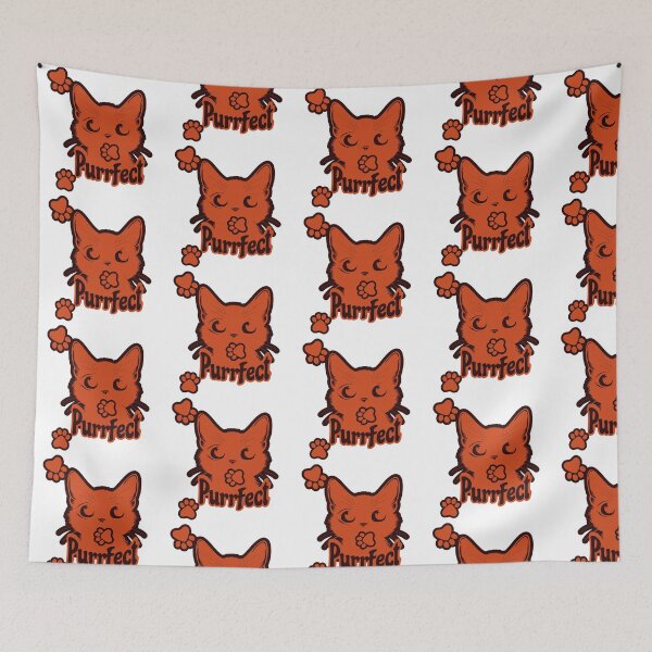 Item preview, Purrfect Orange Cat Graphic T-Shirt. designed and sold by printeGear.