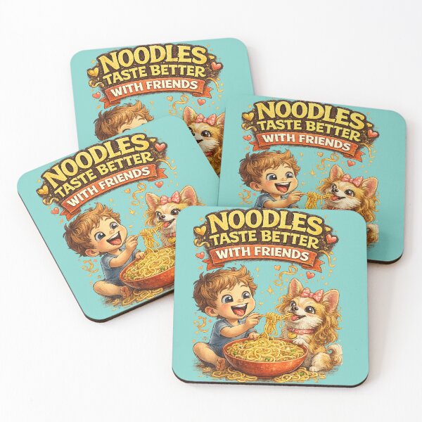 Item preview, Noodles Taste Better With Friends designed and sold by mr.bardook.
