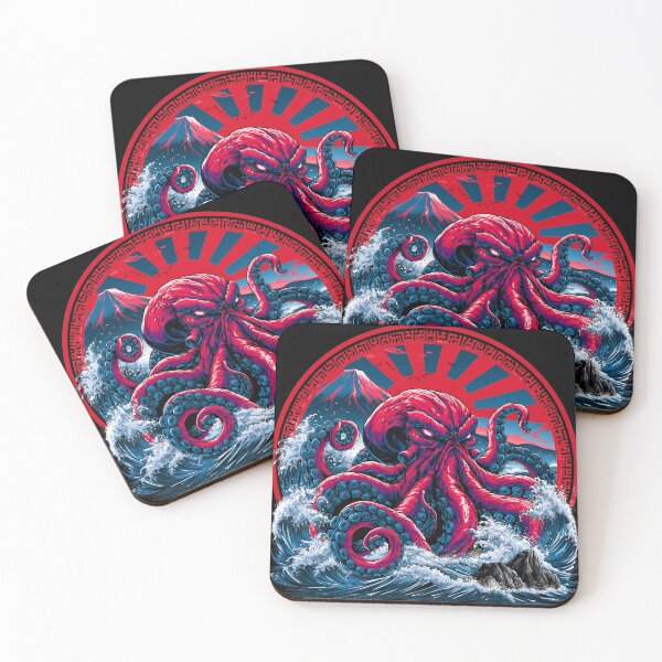 Item preview, Dark Octopus in the ocean designed and sold by GoblinForge.