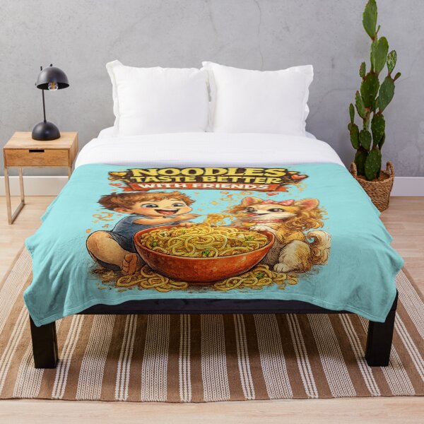 Item preview, Los fideos saben mejor con amigos. designed and sold by mr.bardook.