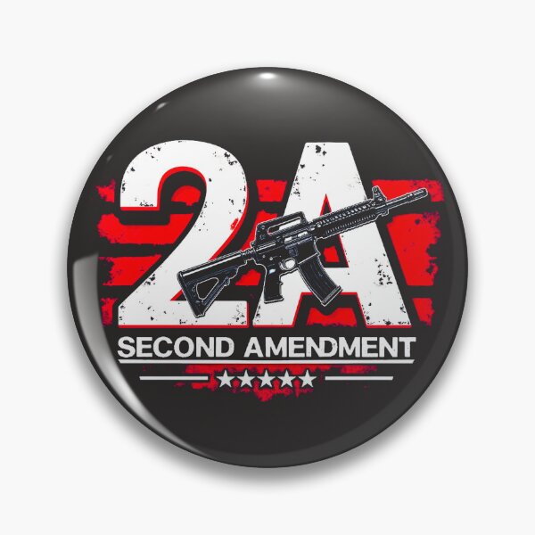 Item preview, Second Amendment Logo designed and sold by Eva-Ste-Design.