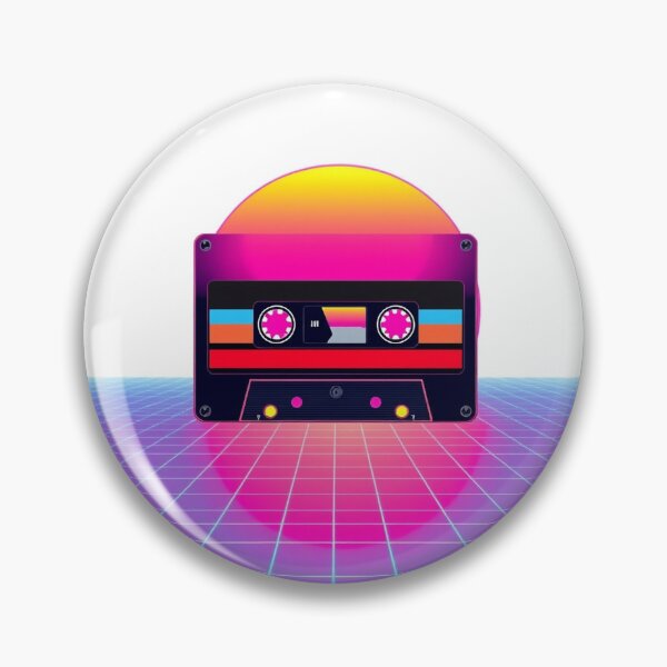 Item preview, Retro Tech Retro Synthwave - Modern Graphic Art T- designed and sold by QuirkThreadsCo.