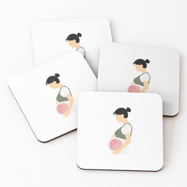 Item preview, Serene Motherhood and Fetus Minimalist Line Art designed and sold by Markedin.