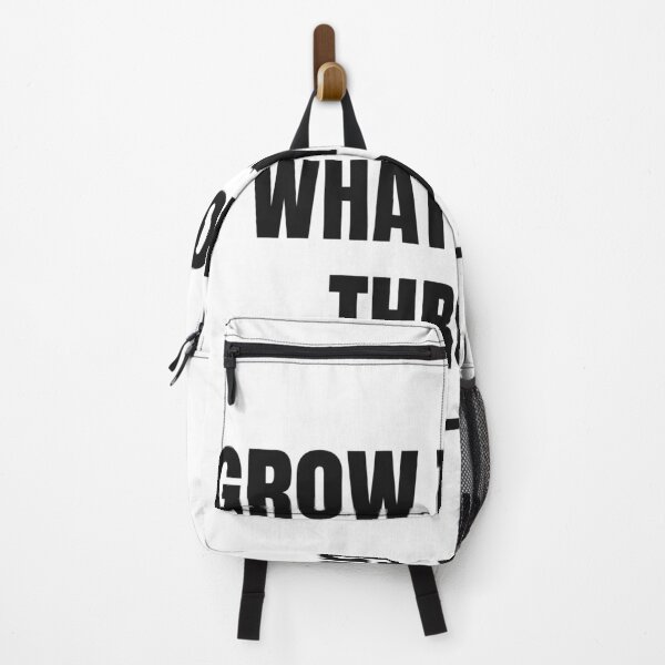 Item preview, "GROW THROUGH WHAT YOU GO THROUGH" Minimalist Quot designed and sold by QuirkThreadsCo.