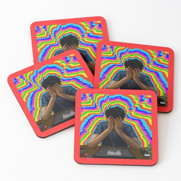 Item preview, Overthinking in HD | Psychedelic Mental Chaos Aesthetic designed and sold by jeehh.
