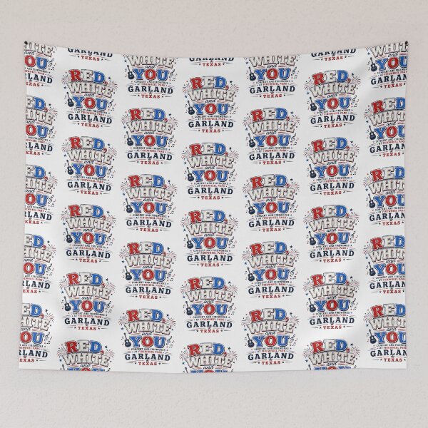 Item preview, Red White And You Garland Celebration designed and sold by Combat Skies.