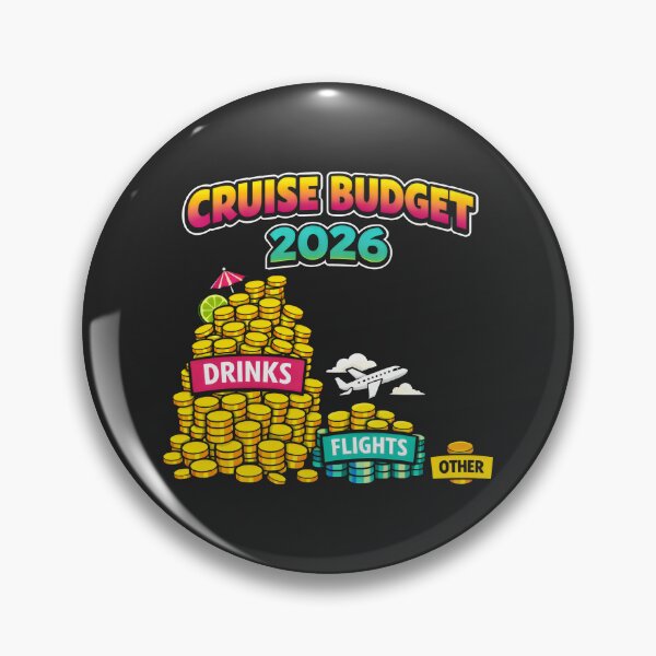 Item preview, Cruise Budget Drinks Higher Than Flights Graph designed and sold by SplashTastic.