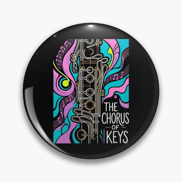 Item preview, Clarinet Player Clarinetist Chorus Of Keys Reed Musician designed and sold by GrandeDuc.