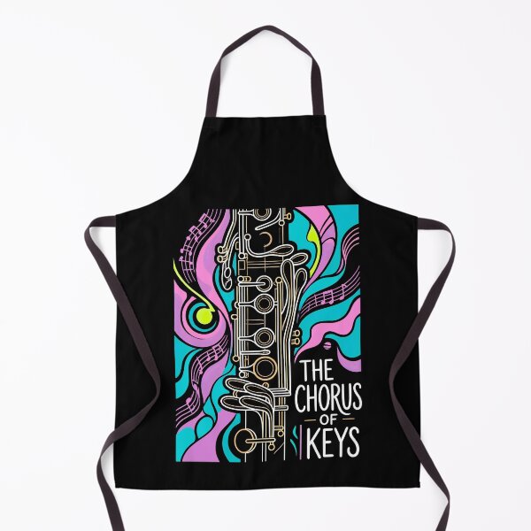 Item preview, Clarinet Player Clarinetist Chorus Of Keys Reed Musician designed and sold by GrandeDuc.