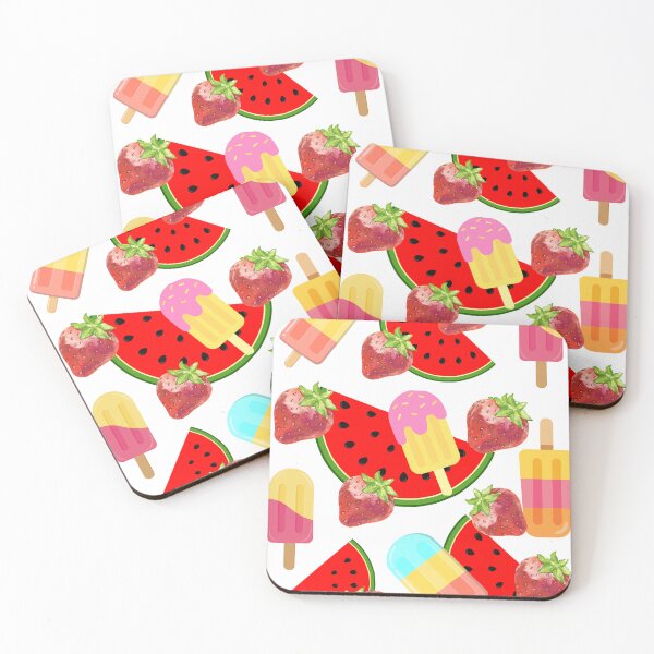 Item preview, Fruity summer vibes | Water ice, melon & strawberry designed and sold by PureHopeStudio.