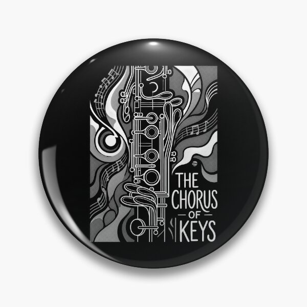 Item preview, Clarinet Player Clarinetist Chorus Of Keys Reed Musician designed and sold by GrandeDuc.