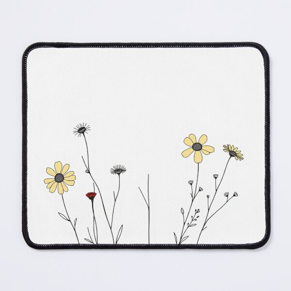 Item preview, Pressed Flowers Botanical Line - Modern Graphic Ar designed and sold by QuirkThreadsCo.