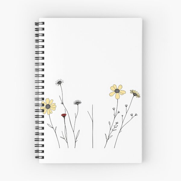 Item preview, Pressed Flowers Botanical Line - Modern Graphic Ar designed and sold by QuirkThreadsCo.