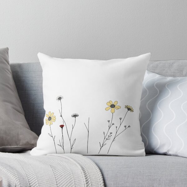 Item preview, Pressed Flowers Botanical Line - Modern Graphic Ar designed and sold by QuirkThreadsCo.