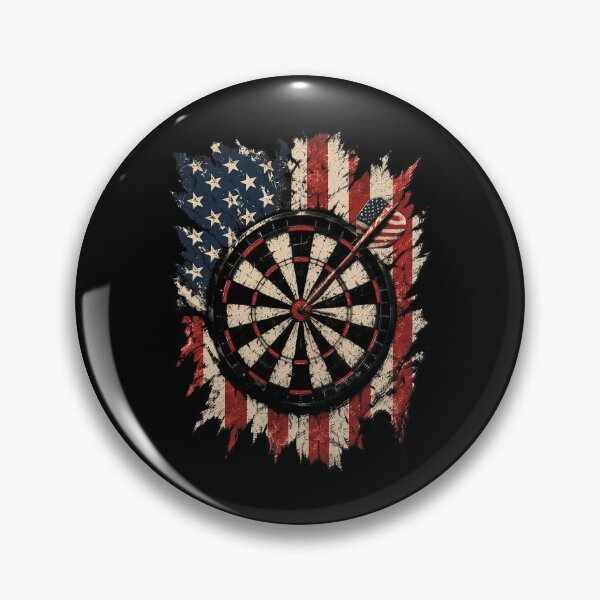 Item preview, American Flag Throw Darts Patriotic USA Dart Player designed and sold by OlakunleOloroz.