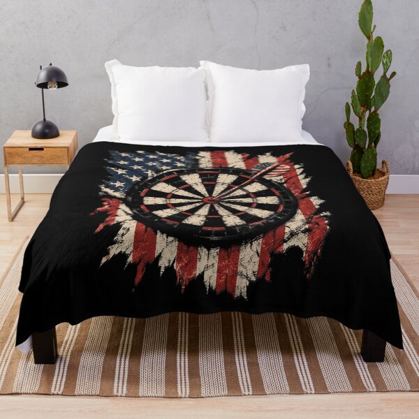 Item preview, American Flag Throw Darts Patriotic USA Dart Player designed and sold by OlakunleOloroz.