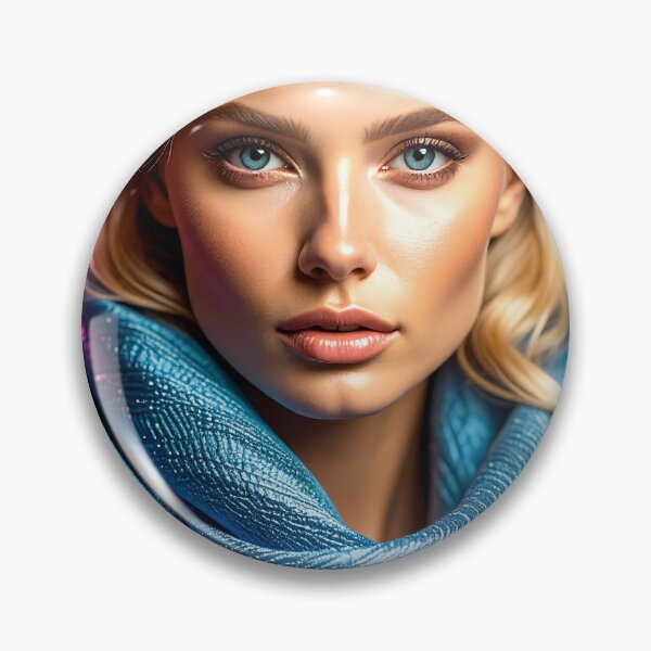 Item preview, Ethereal Blonde Beauty Artistic Portrait designed and sold by ToxicInkArt.