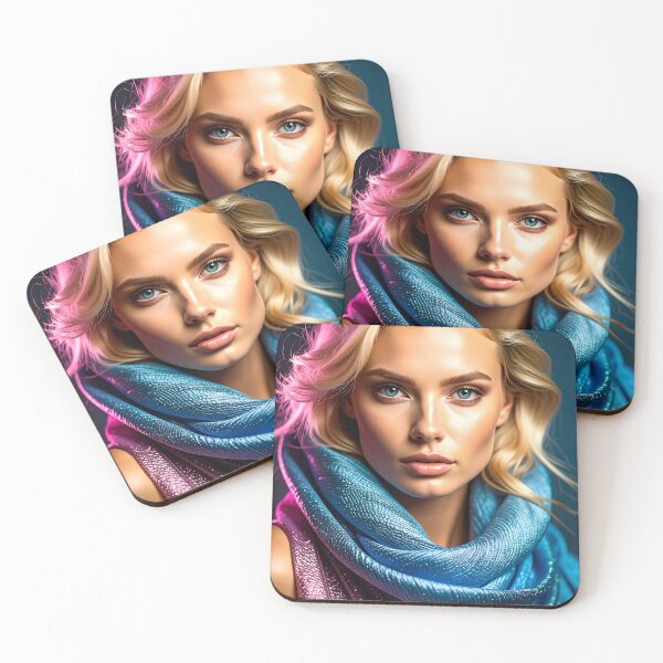 Item preview, Ethereal Blonde Beauty Artistic Portrait designed and sold by ToxicInkArt.