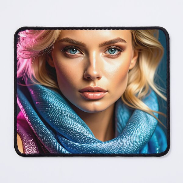 Item preview, Ethereal Blonde Beauty Artistic Portrait designed and sold by ToxicInkArt.