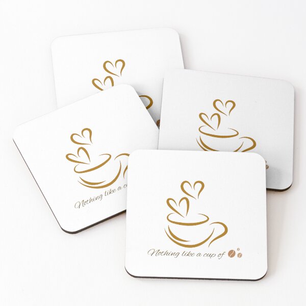 Item preview, Nothing Like a Cup of Coffee Line Art designed and sold by Mazza-mazza.