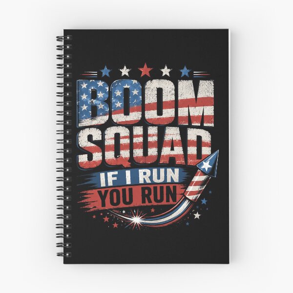 Item preview, Boom Squad If I Run You Run 4th of July Firework designed and sold by OlakunleOloroz.