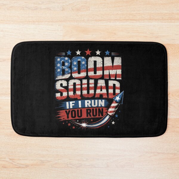 Item preview, Boom Squad If I Run You Run 4th of July Firework designed and sold by OlakunleOloroz.