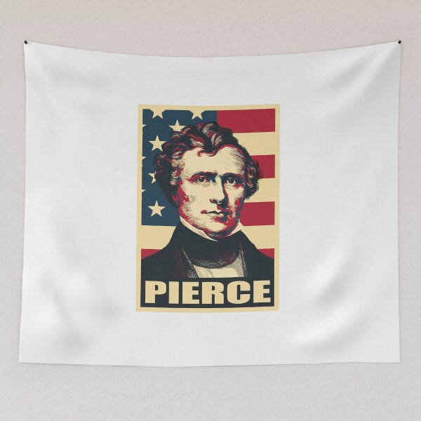 Item preview, Franklin Pierce 14th US President Portrait designed and sold by marke770.
