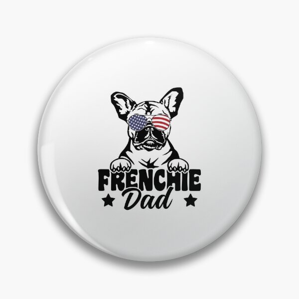 Item preview, Frenchie Dad U.S. Flag Glasses Animal Lover designed and sold by StranHabesre51.