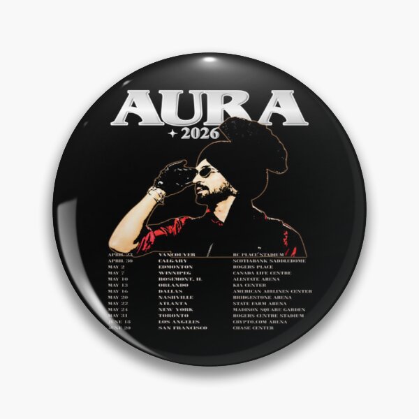 Item preview, Diljit-Dosanjh Aura World Tour Dates- Tour 2026 designed and sold by JerryOndricka.