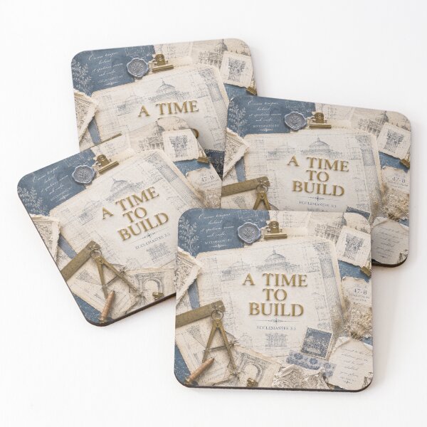 Item preview, Chapter 3 3 Faith Art Blueprint Drafting Compass Architectural Stamps Collage Gold designed and sold by mizuNgrace.