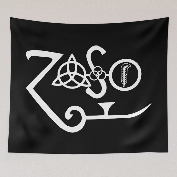 Item preview, Icon zoso zeppelin Led logo tshirt designed and sold by josefitrada.
