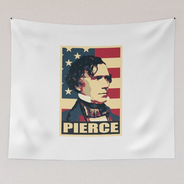 Item preview, Franklin Pierce 14th US President Pop Art designed and sold by marke770.