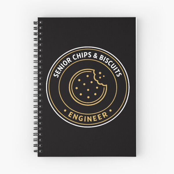 Item preview, Senior Chips And Biscuits Engineer Snack Seal designed and sold by SplashTastic.