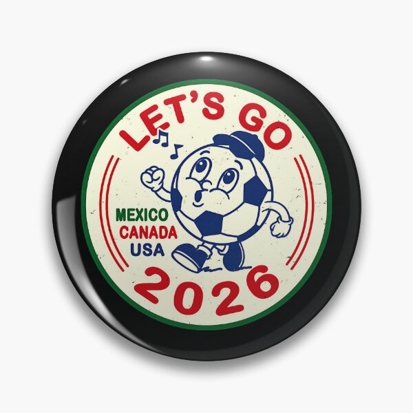 Item preview, Let's Go Mexico Canada USA 2026 World Cup Football Fan designed and sold by LeoSnarf.