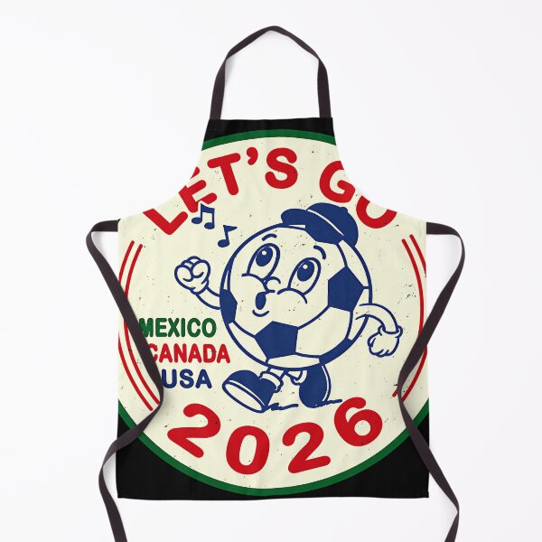 Item preview, Let's Go Mexico Canada USA 2026 World Cup Football Fan designed and sold by LeoSnarf.
